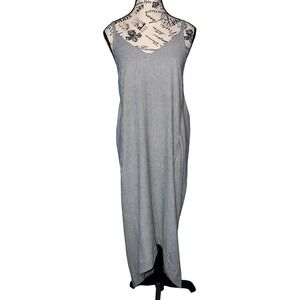 Malia‎ Mills Soirée Dress Black and White Stripe Size 4 Quiet Luxury Resort EUC